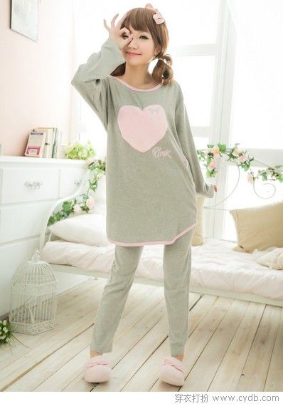 舒适家居服来一套
