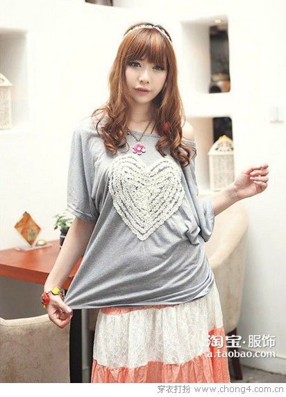 舒适宽松淑女装扮