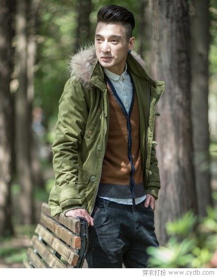 型男过冬温暖有型
