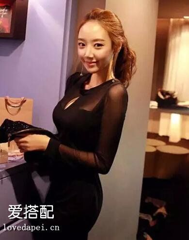 连衣裙小黑裙